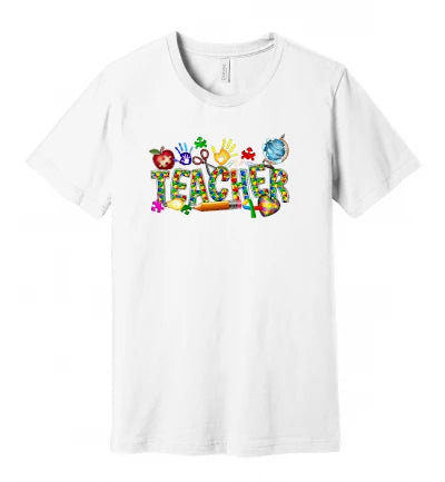 Autism - Teacher - T-Shirt