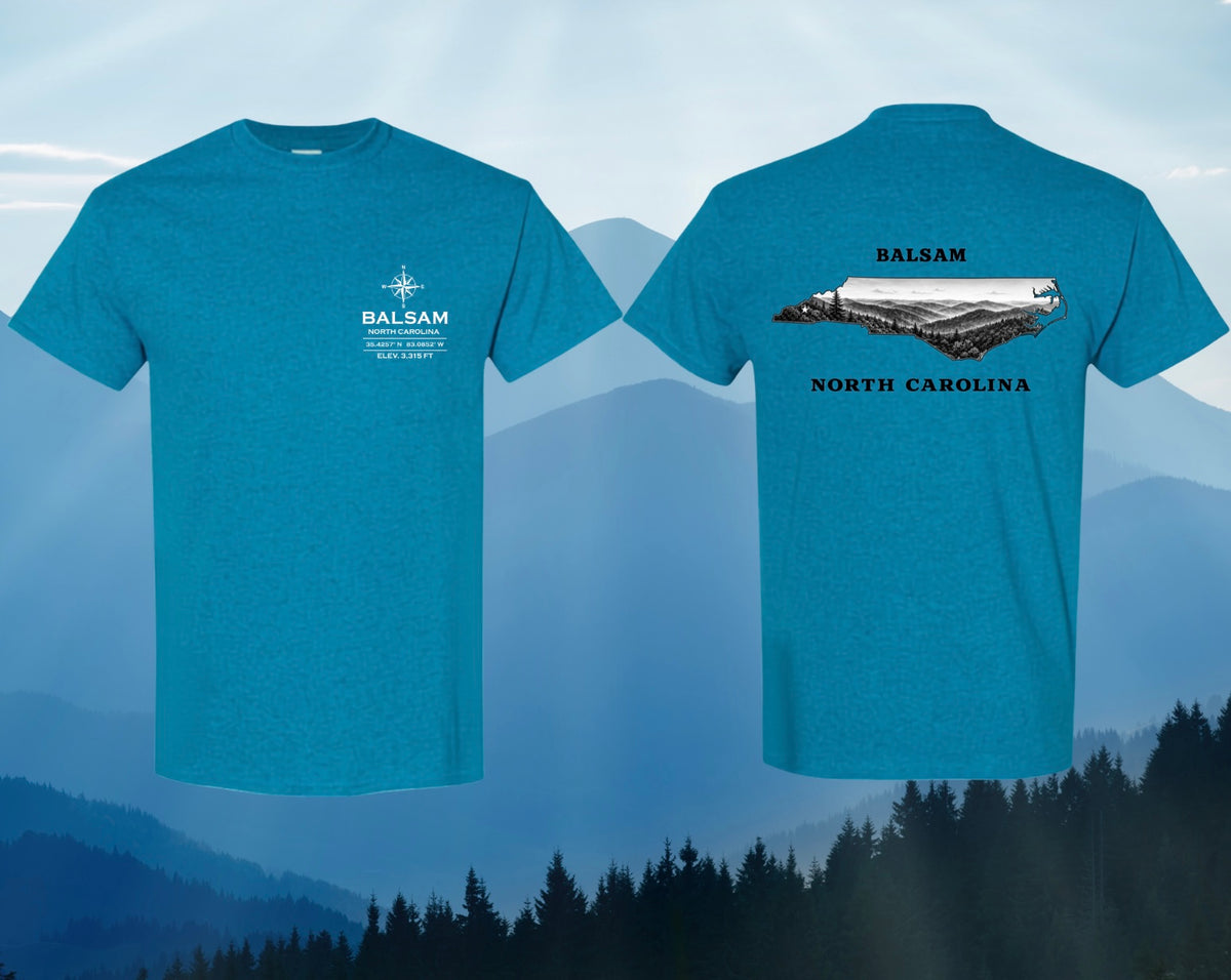 Balsam Community Center: Coordinates and Elevation (Front and Back)