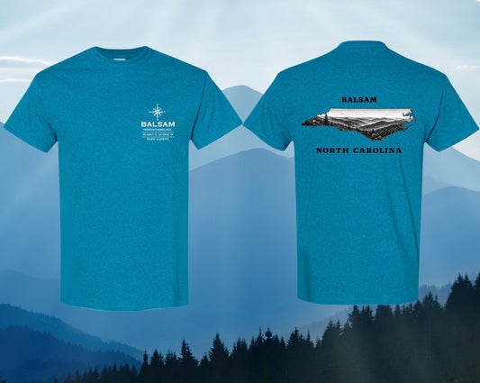 Balsam Community Center: Coordinates and Elevation (Front and Back)
