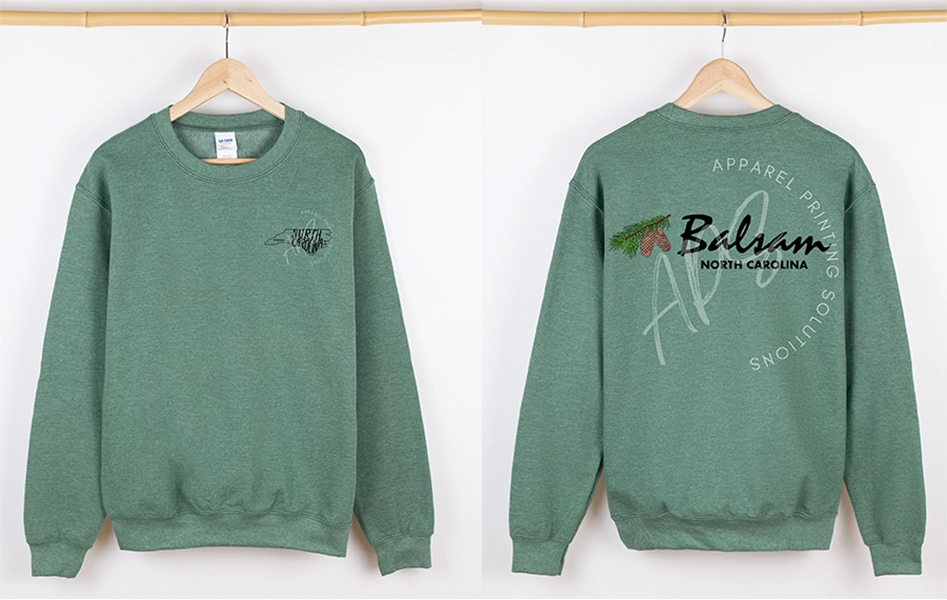 Balsam Community Center Sweatshirt (2 Graphics)