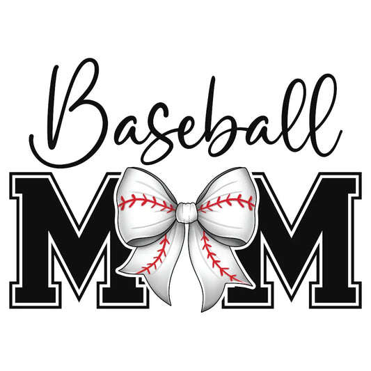 Baseball Mom (Horizontal): Gang Sheet