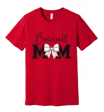 Baseball Mom (Horizontal): T-Shirt