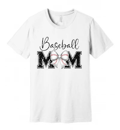 Baseball Mom (Horizontal): T-Shirt