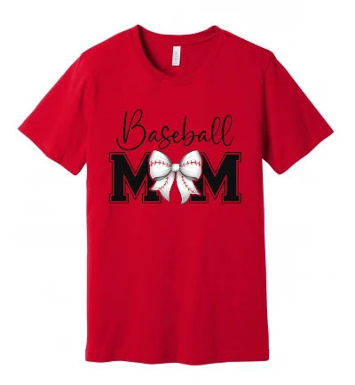 Baseball Mom (Horizontal): T-Shirt