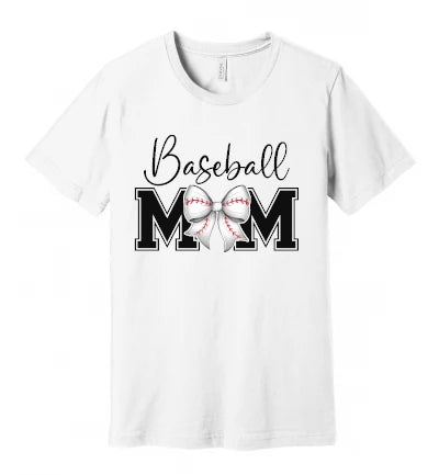 Baseball Mom (Horizontal): T-Shirt