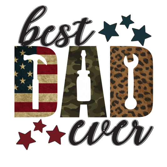 Best Dad Ever Gang Sheet