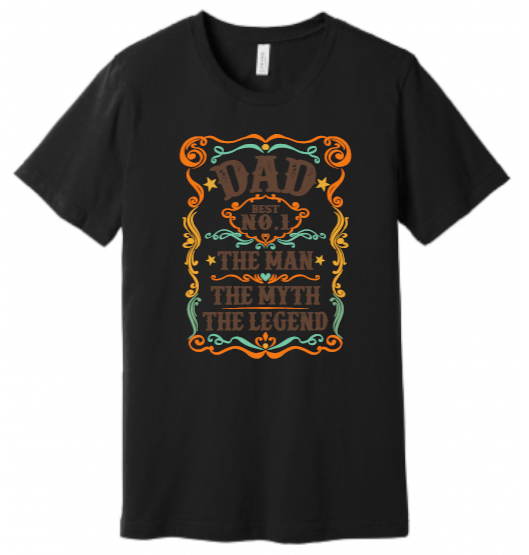 Dad No. 1 T-Shirt