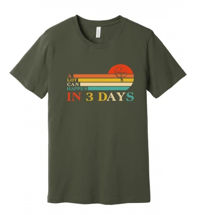 Easter - A Lot Can Happen in 3 Days (Pastel) - T-Shirt