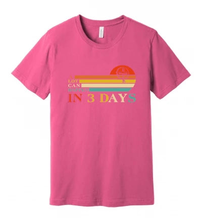 Easter - A Lot Can Happen in 3 Days (Pastel) - T-Shirt