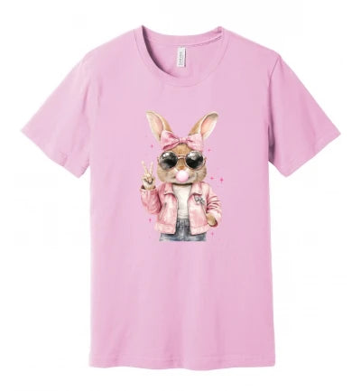 Easter - Bunny Blowing Bubble Gum - T-Shirt