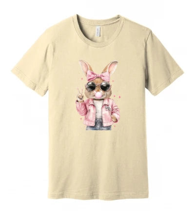 Easter - Bunny Blowing Bubble Gum - T-Shirt