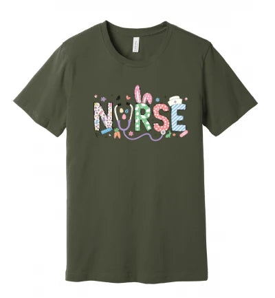 Easter - Nurse Doodle - T-Shirt