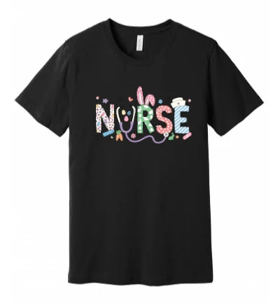 Easter - Nurse Doodle - T-Shirt