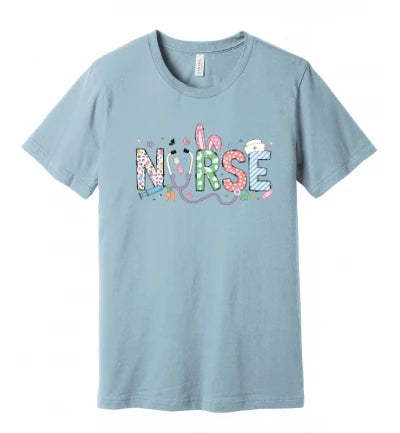 Easter - Nurse Doodle - T-Shirt