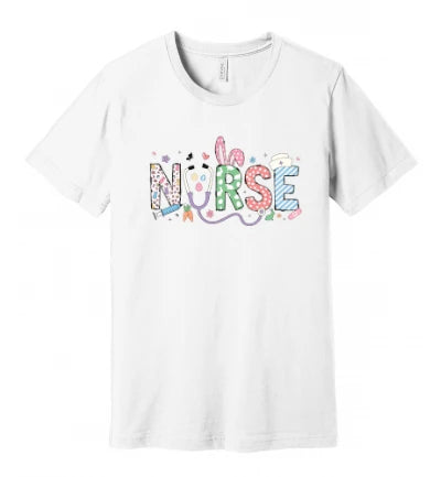 Easter - Nurse Doodle - T-Shirt