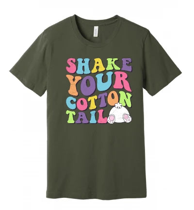 Easter - Shake Your Cotton Tail (Distressed) - T-Shirt