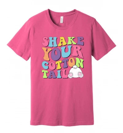 Easter - Shake Your Cotton Tail (Distressed) - T-Shirt