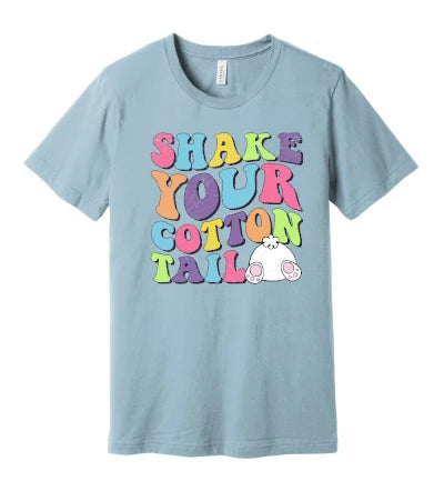 Easter - Shake Your Cotton Tail (Distressed) - T-Shirt