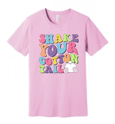 Easter - Shake Your Cotton Tail (Distressed) - T-Shirt