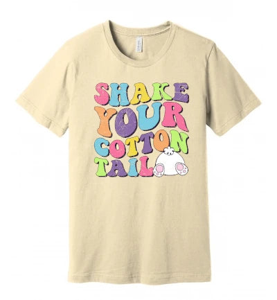 Easter - Shake Your Cotton Tail (Distressed) - T-Shirt