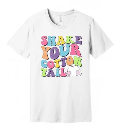 Easter - Shake Your Cotton Tail (Distressed) - T-Shirt