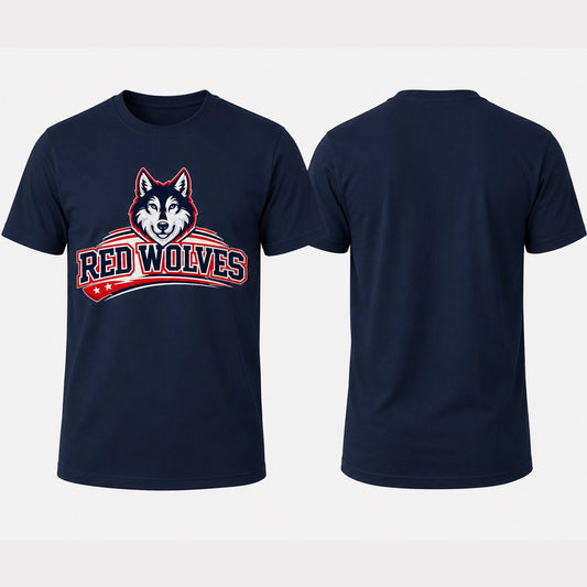Red Wolves Merch - T-Shirt/Hoodie (Blue)