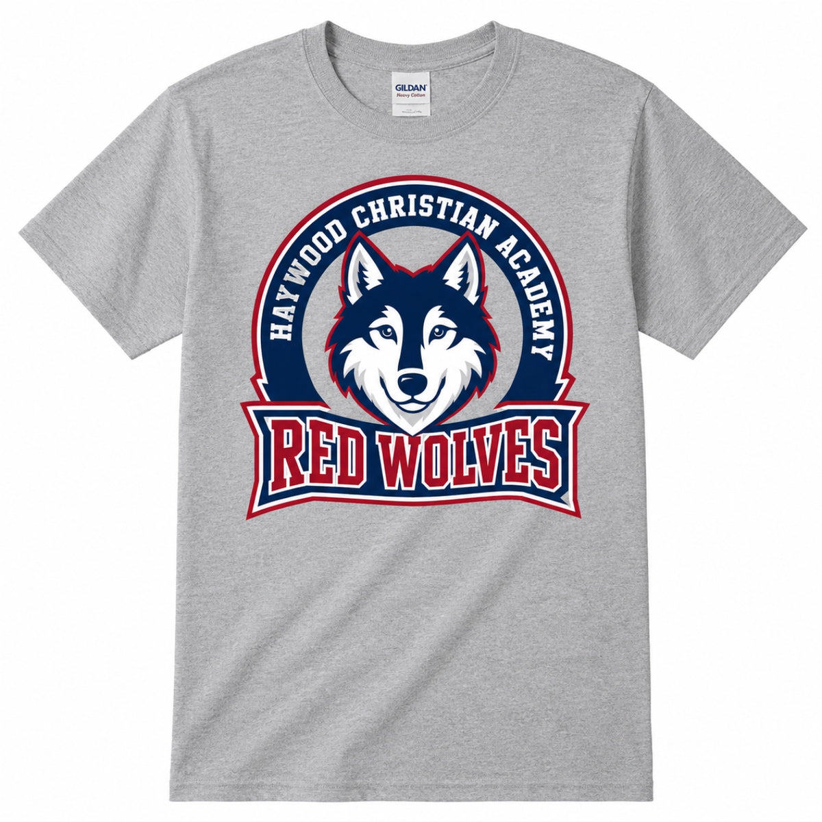 Red Wolves Merch - T-Shirt/Hoodie (Gray)