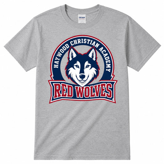Red Wolves Merch - T-Shirt/Hoodie (Gray)