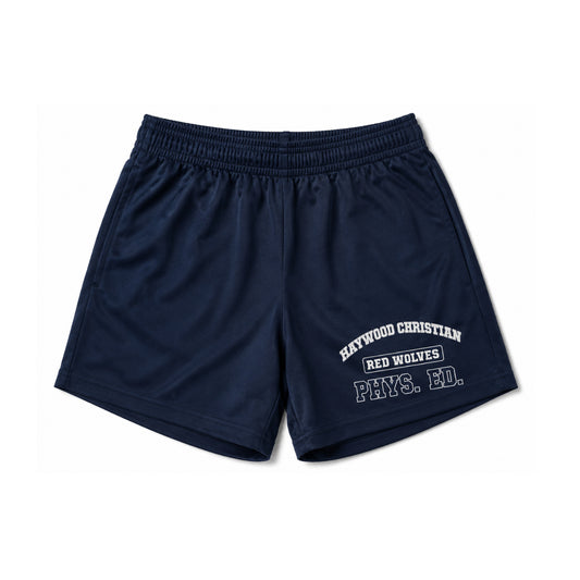Red Wolves Phys. Ed. Shorts