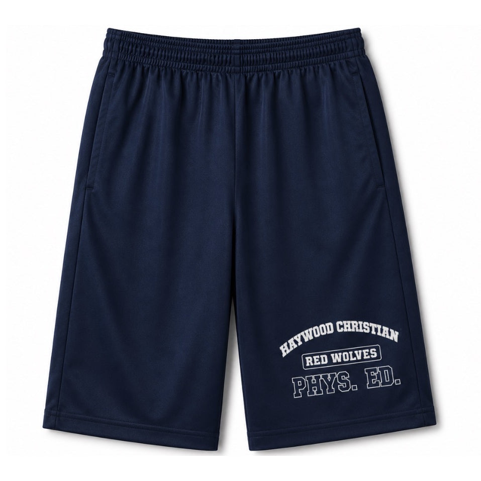 Red Wolves Phys. Ed. Shorts