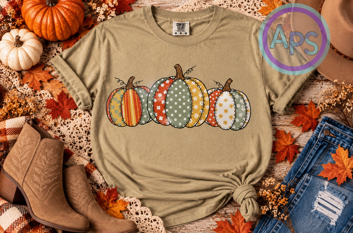 Fall Colors 2026 - Pumpkins Stitched