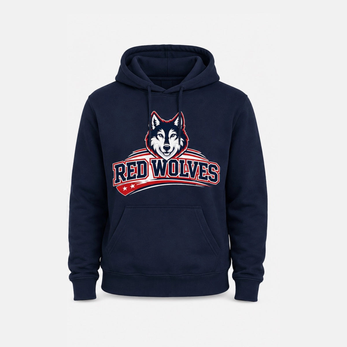 Red Wolves Merch - T-Shirt/Hoodie (Blue)