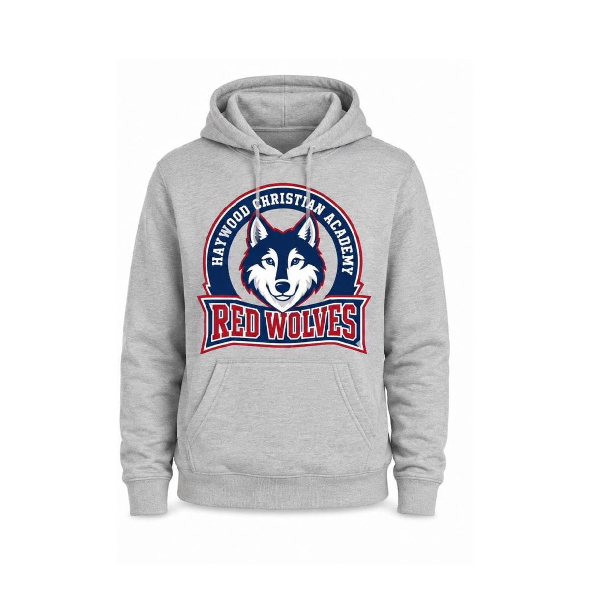 Red Wolves Merch - T-Shirt/Hoodie (Gray)