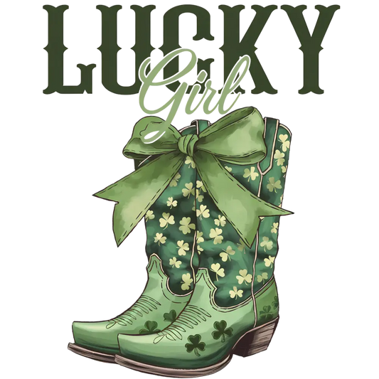 St. Patty's Day Lucky Cowgirl: Gang Sheet