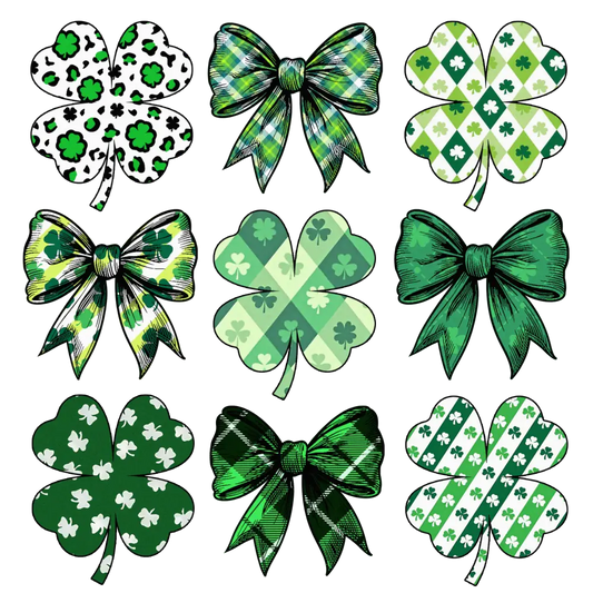 St. Patty's Day - Ribbons: Gang Sheet