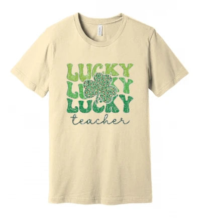 St. Patty's Day - Lucky Teacher: T-Shirt