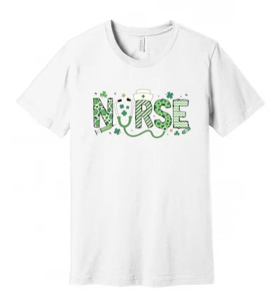 St. Patty's Day - Nurse Doodle: T-Shirt