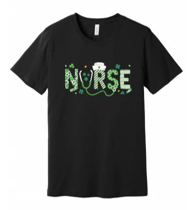 St. Patty's Day - Nurse Doodle: T-Shirt