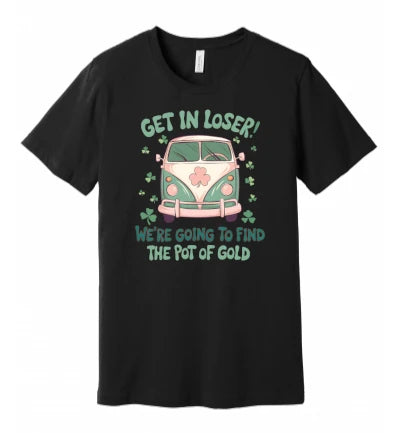 St. Patty's Day Retro Van: T-Shirt