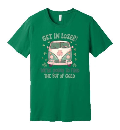 St. Patty's Day Retro Van: T-Shirt