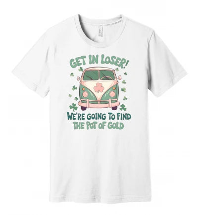 St. Patty's Day Retro Van: T-Shirt