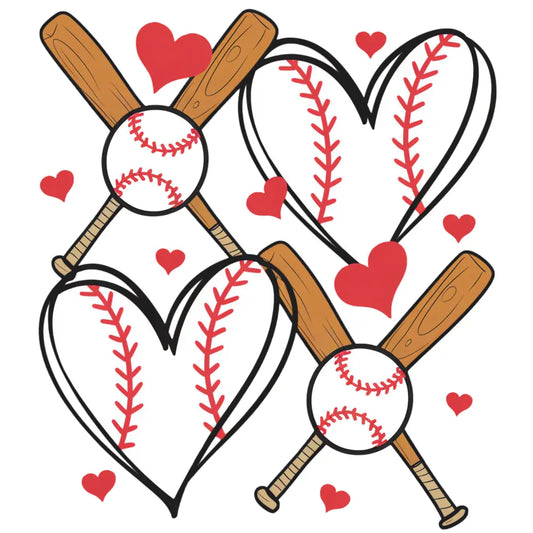 XOXO Baseball: Gang Sheet